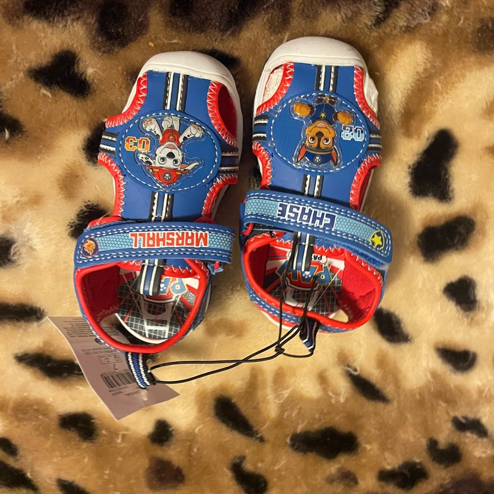 Paw Patrol Kids Blue Sandals